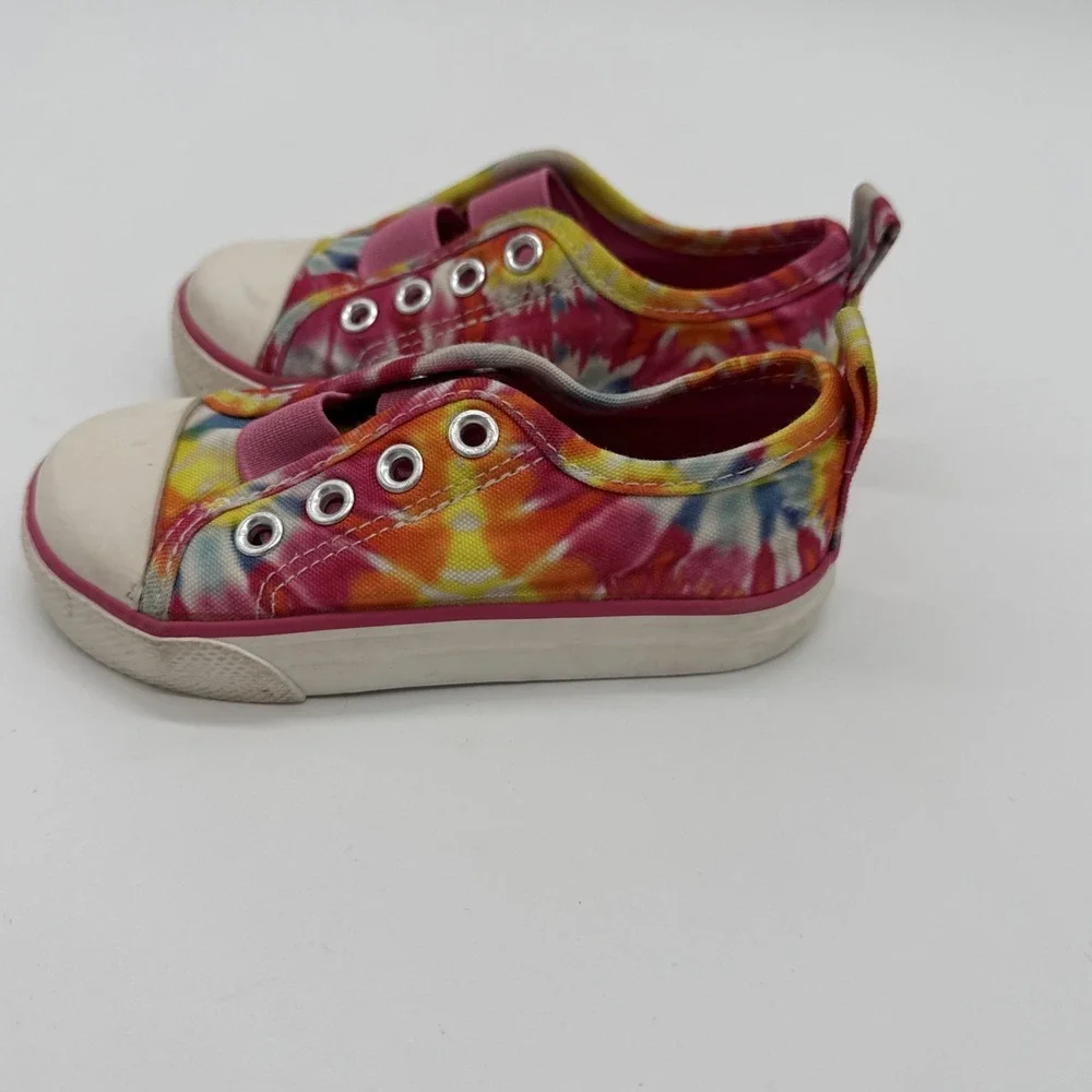 Sugar Girls‎ Tie Dye Memory Foam Shoes Size 7 Toddler